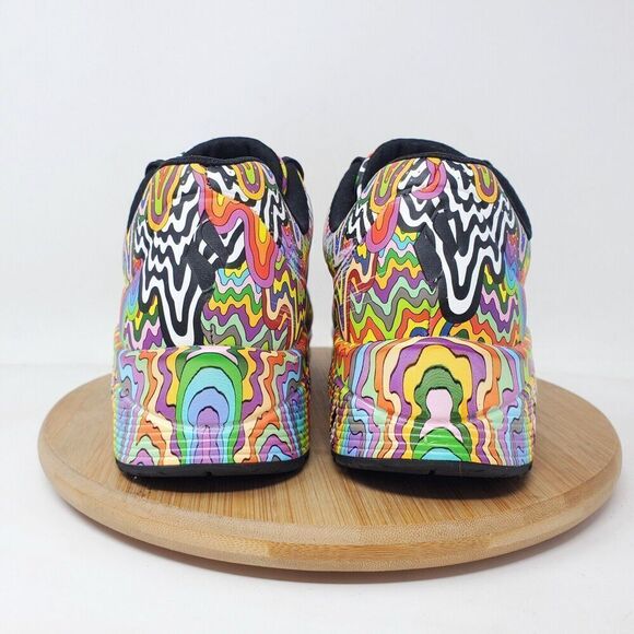 Skechers Jen Stark Shoes Womens 7 Uno Infinite Drip Sneaker Rainbow Colorful - Picture 9 of 15
